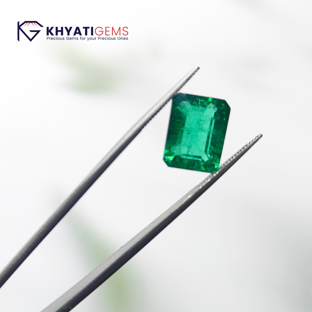 6.80 Carats | Natural Colombian Emerald | Premium Untreated Stone