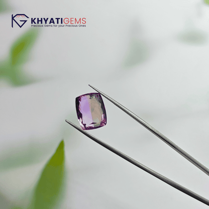 12.40 Carats | Ametirine Bi-Color | Gemstone for Dhanu Rashi