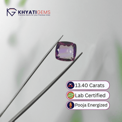 13.40 Carats | Ametrine | Recommended for Dhanu Rashi