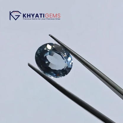 5.35 Carats | Aquamarine Stone | Serenity for Meena, Mithuna & Vrischika