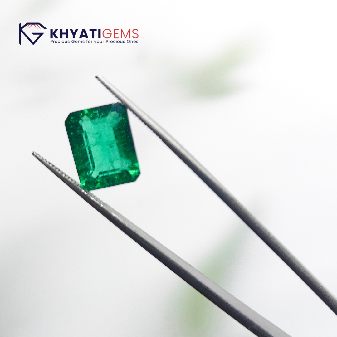 6.80 Carats | Natural Colombian Emerald | Premium Untreated Stone