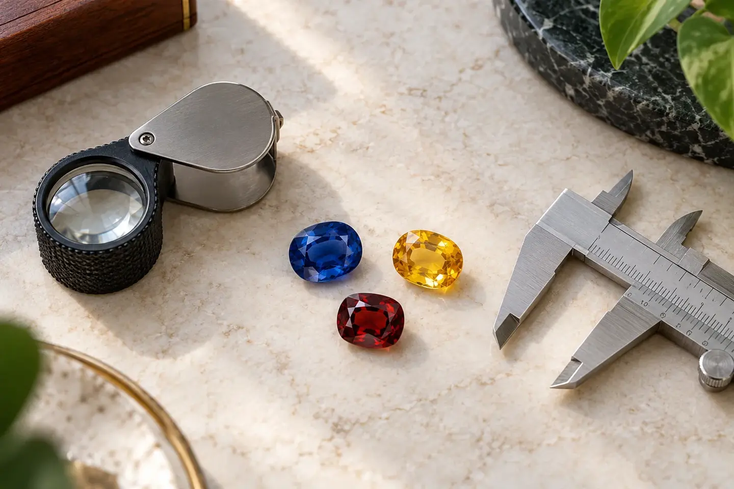 Illustrative KhyatiGems gemstone education artwork